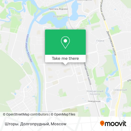 Шторы. Долгопрудный map