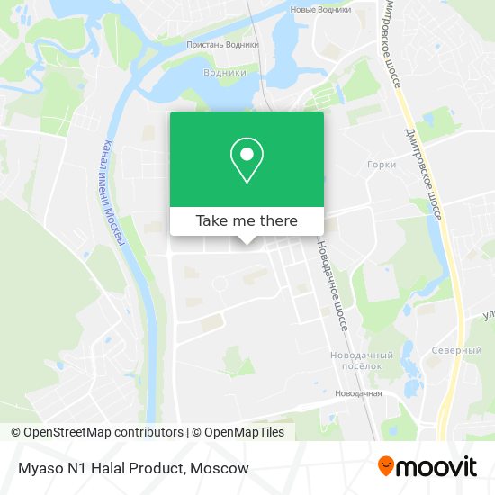 Myaso N1 Halal Product map