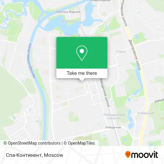 Спа-Континент map