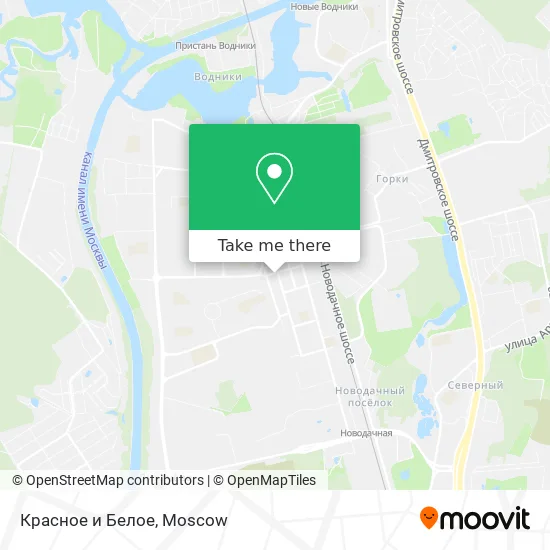 Красное и Белое map