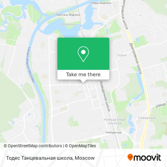 Тодес Танцевальная школа map