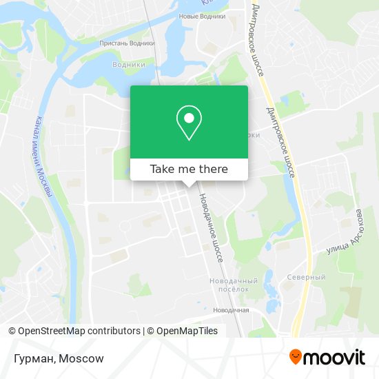 Гурман map