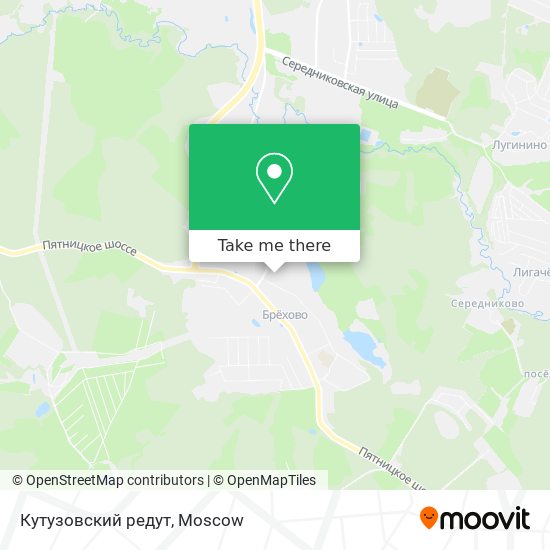 Кутузовский редут map