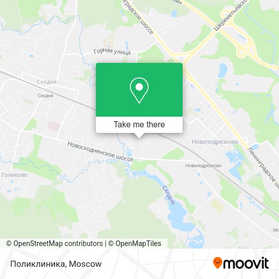 Поликлиника map