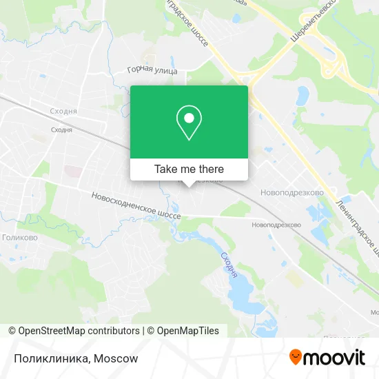Поликлиника map