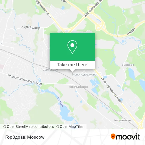 ГорЗдрав map