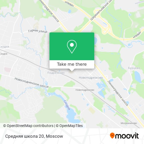 Средняя школа 20 map