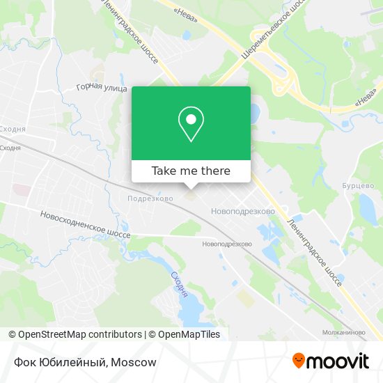 Фок Юбилейный map