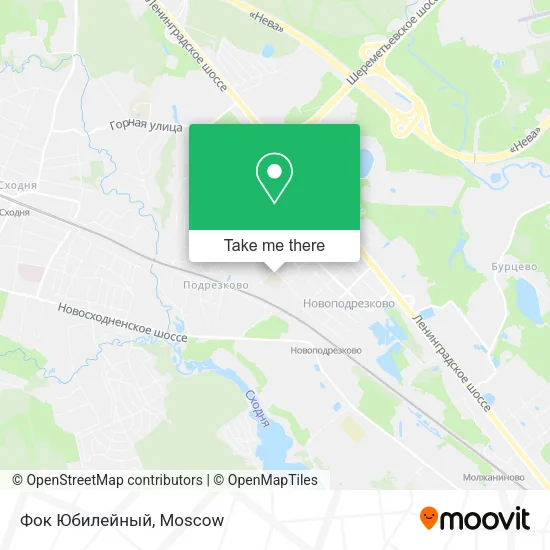 Фок Юбилейный map