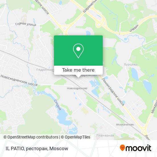 IL PATIO, ресторан map