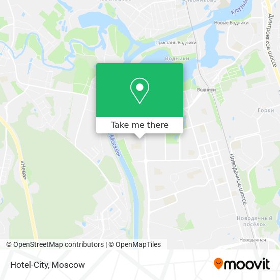 Hotel-City map