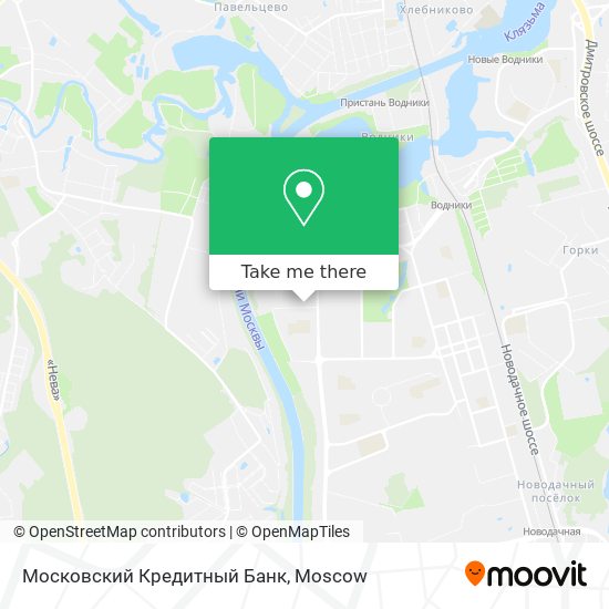 Московский Кредитный Банк map