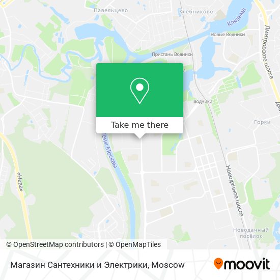 Магазин Сантехники и Электрики map