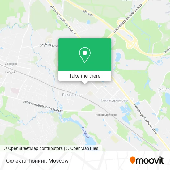 Селекта Тюнинг map