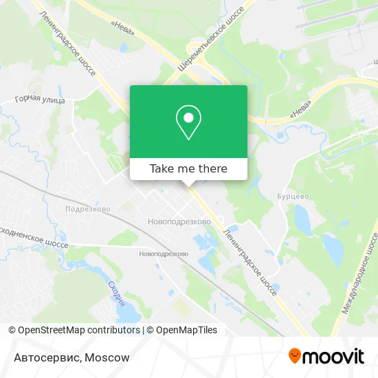 Автосервис map