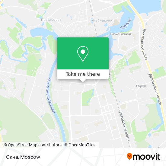 Окна map