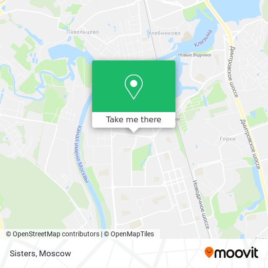 Sisters map