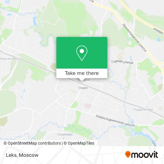 Leks map