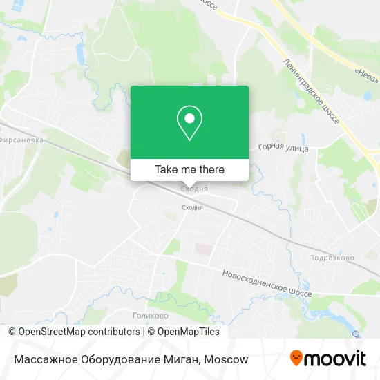 Массажное Оборудование Миган map