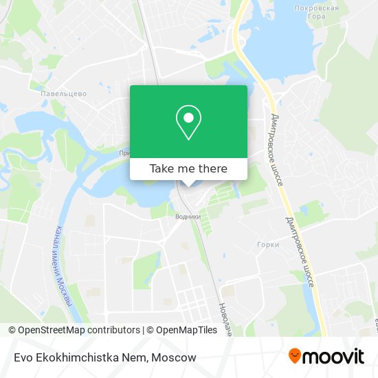 Evo Ekokhimchistka Nem map