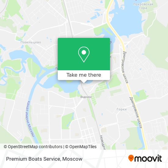 Premium Boats Service map