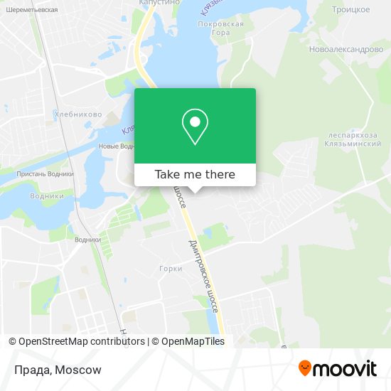 Прада map