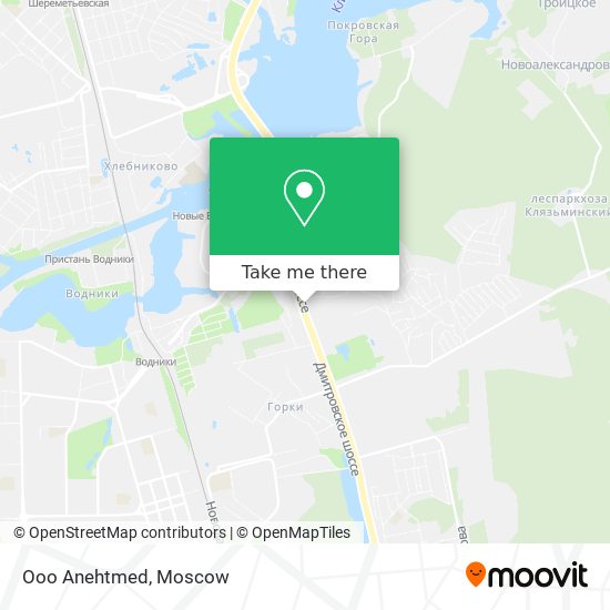 Ooo Anehtmed map
