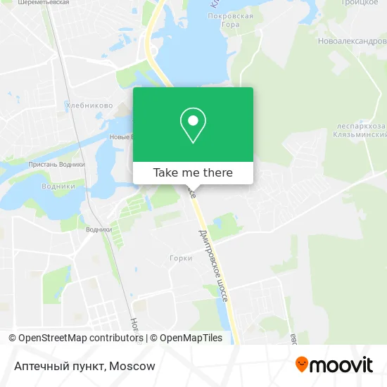 Аптечный пункт map