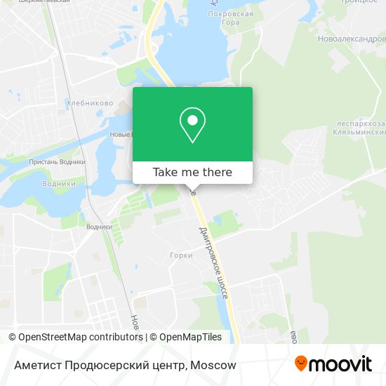 Аметист Продюсерский центр map