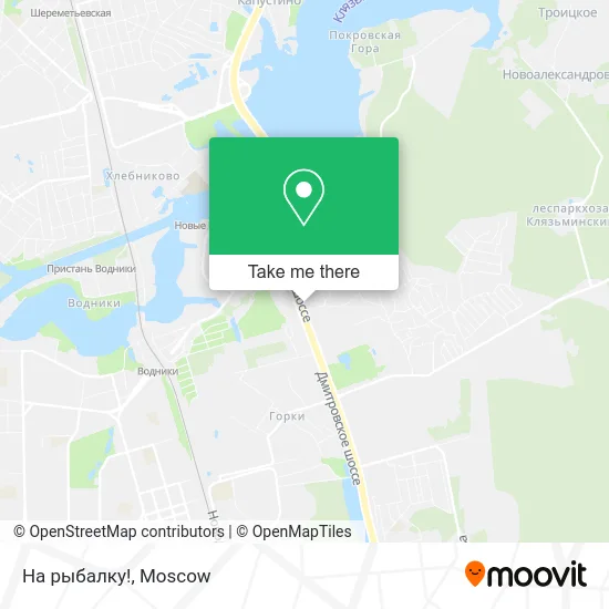 На рыбалку! map