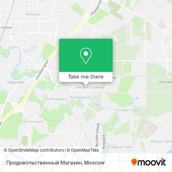 Продовольственный Магазин map