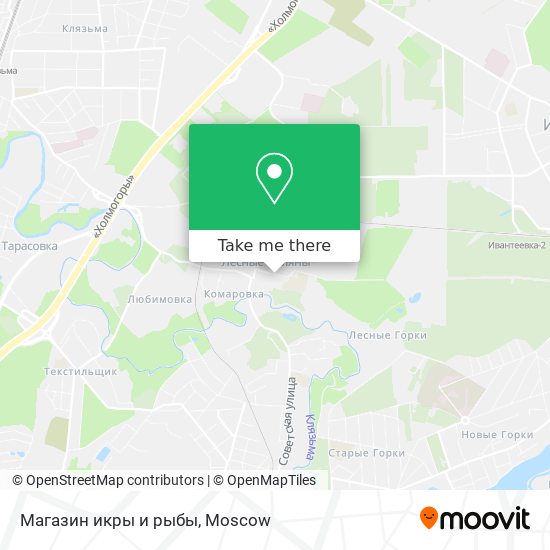 Магазин икры и рыбы map