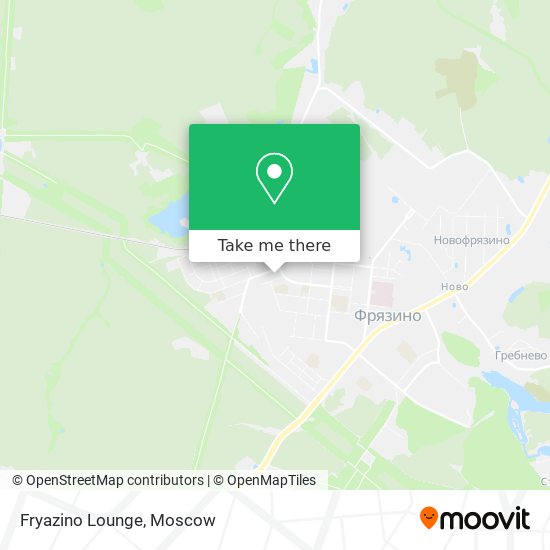 Fryazino Lounge map