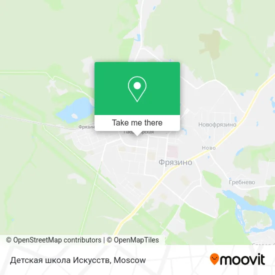 Детская школа Искусств map