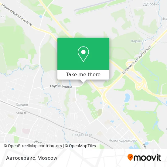 Автосервис map