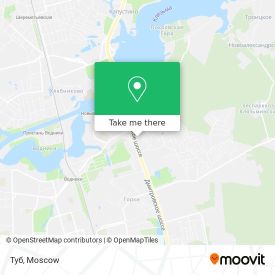 Туб map