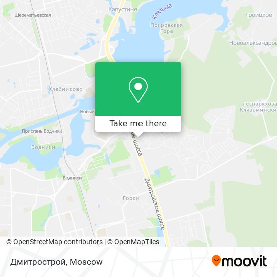 Дмитрострой map