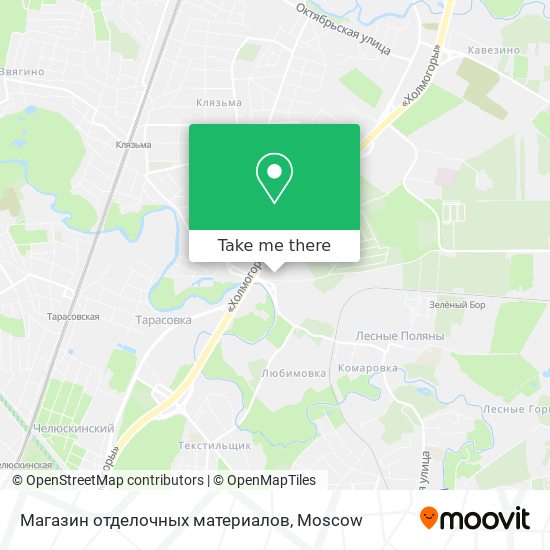Магазин отделочных материалов map