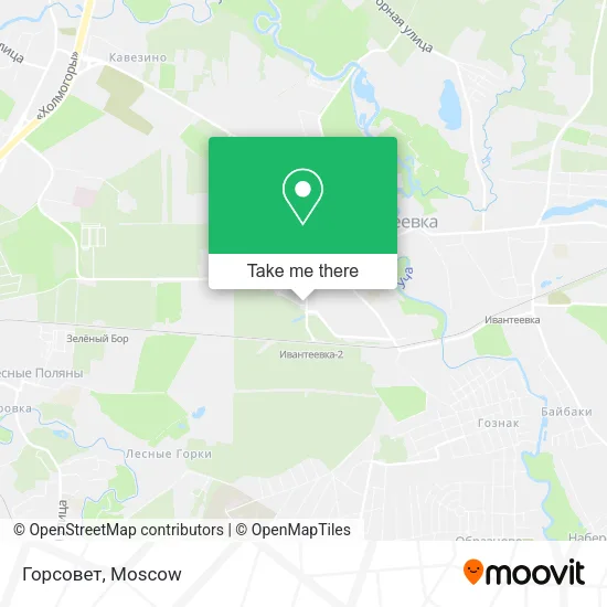 Горсовет map