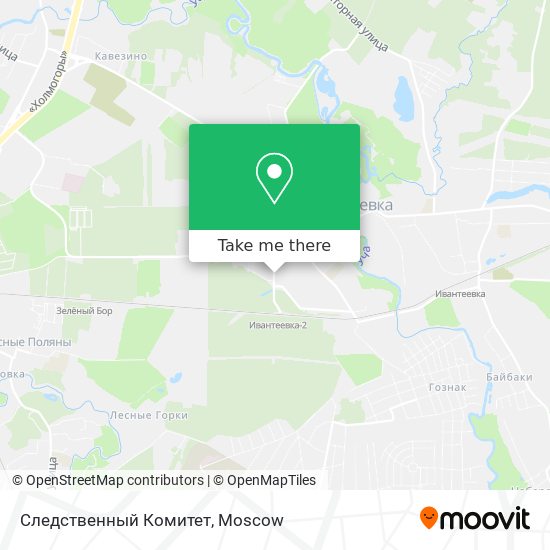 Следственный Комитет map