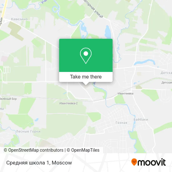 Средняя школа 1 map