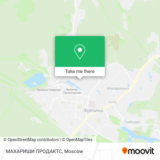 МАХАРИШИ ПРОДАКТС map