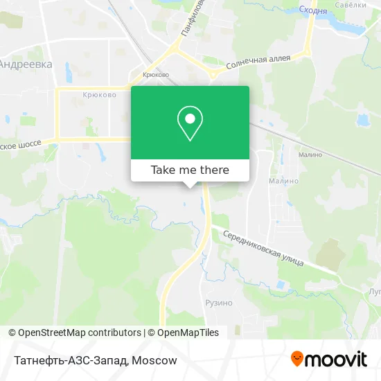 Татнефть-АЗС-Запад map