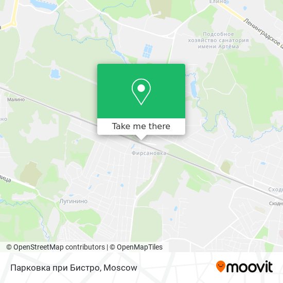 Парковка при Бистро map