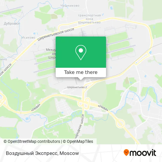 Воздушный Экспресс map