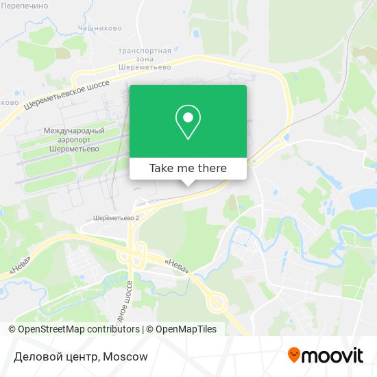 Деловой центр map