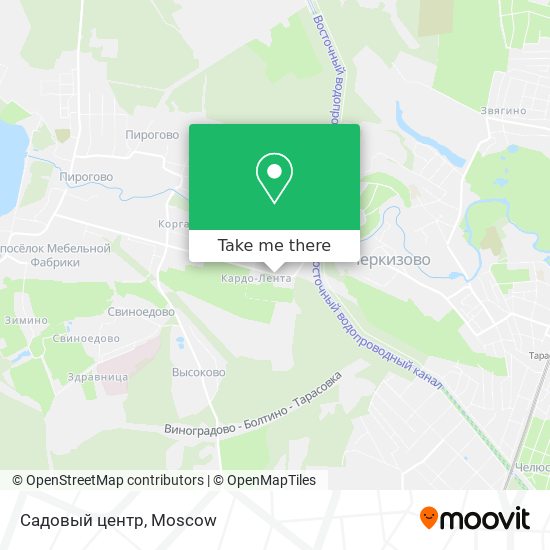 Садовый центр map
