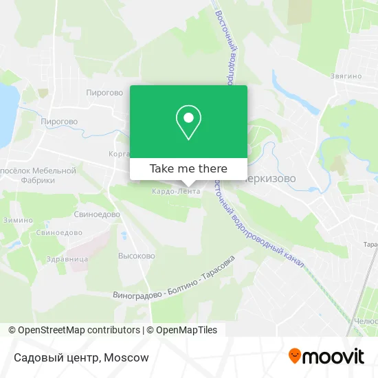 Садовый центр map