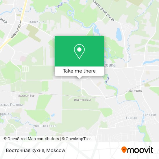 Восточная кухня map