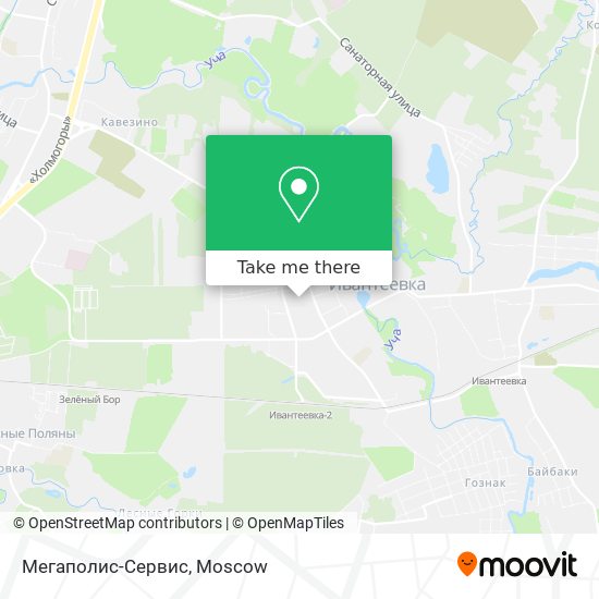 Мегаполис-Сервис map